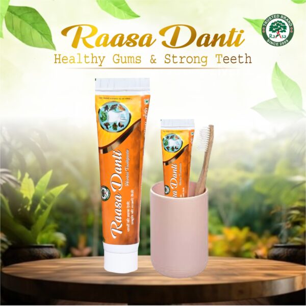 Raasa Danti Herbal Toothpaste (100gm)